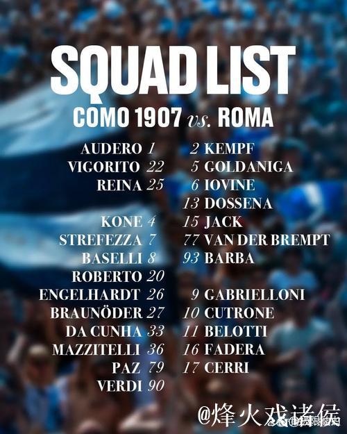 罗马1比0科莫,落后榜首3分 罗马1比0科莫,落后榜首3分